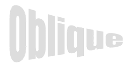 Text sample oblique