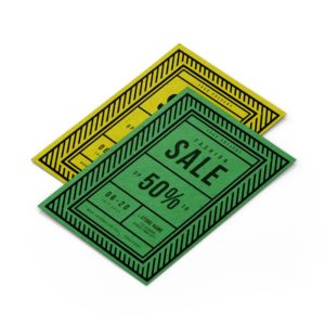 80lb Enviro Uncoated Flyers