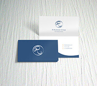 Custom Enviro Folded Business Cards