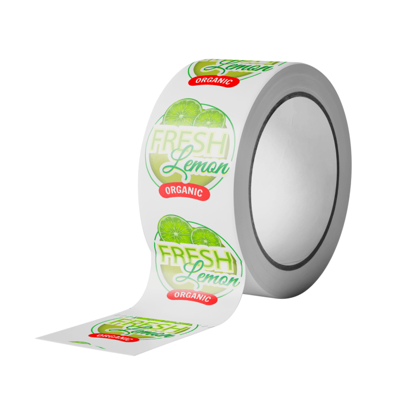 Custom BOPP roll labels