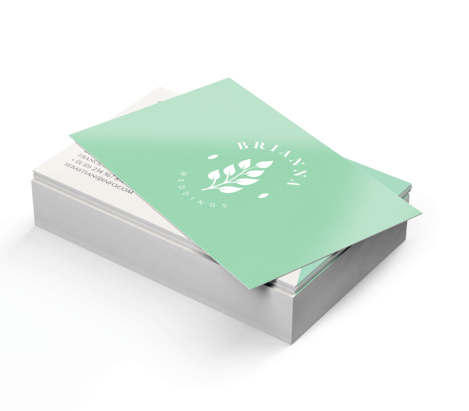Premium soft-touch business cards