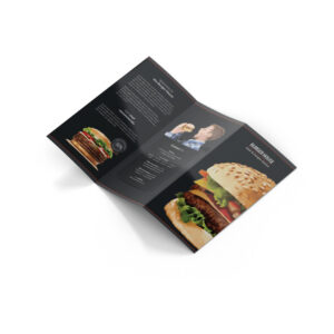 Brochures 100lb + UV (High Gloss)