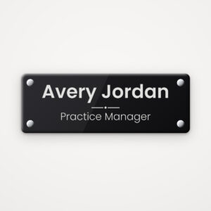 Custom Engraved Acrylic Door Sign