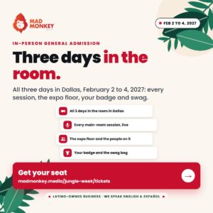 Jungle Week 2027: In-person General Admission