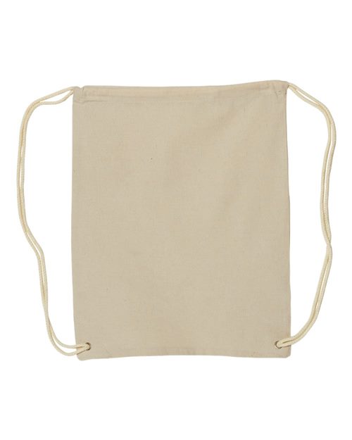 Liberty Bags 8875 Canvas Drawstring Backpack